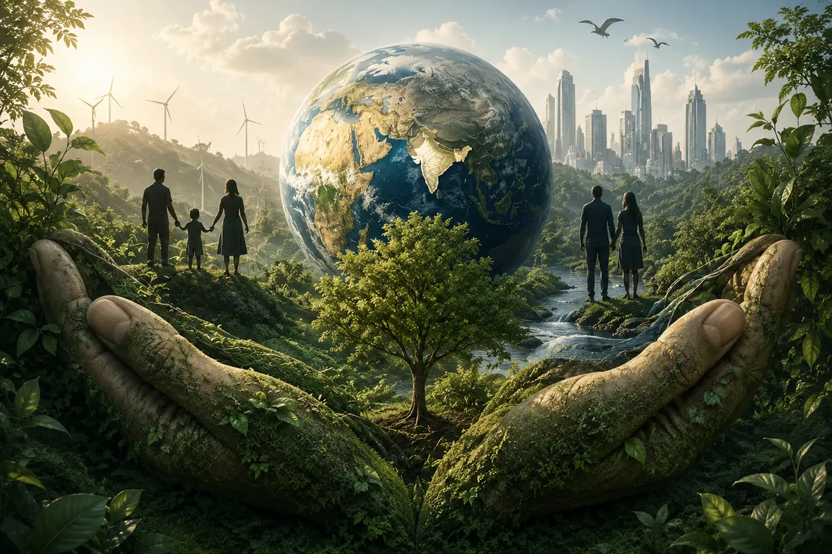 People and nature connected through a shared vision